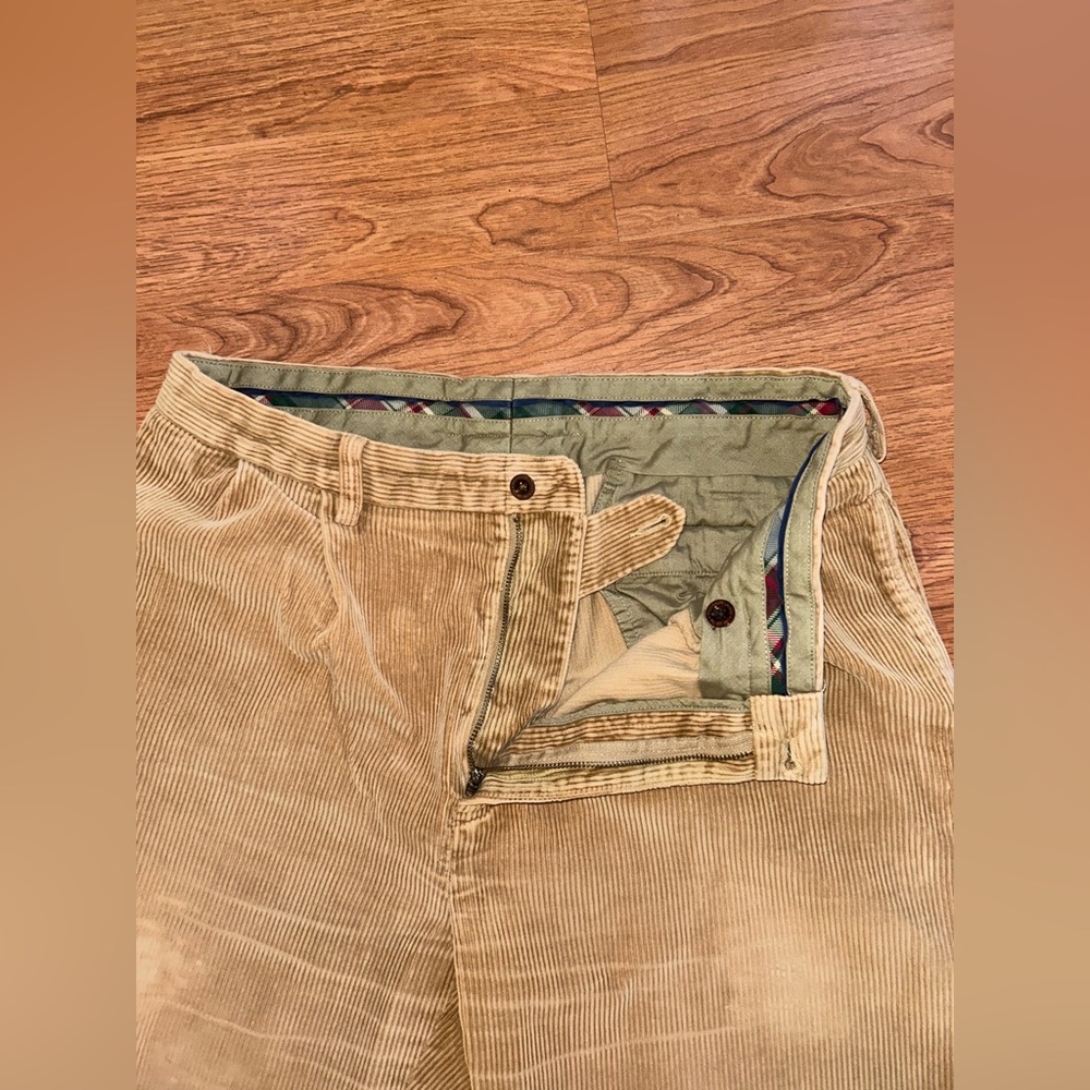 Vintage 90s Polo Ralph Lauren distressed corduroys size 34/30 - Picture 3 of 4